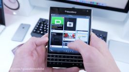 Blackberry PASSPORT؛3 در 4 اینبار در گوشی