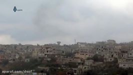 درگیری ارتش سوریه تروریست ها در درعا
