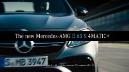 The new Mercedes AMG E 63 S 4MATIC+ – Mercedes Benz original