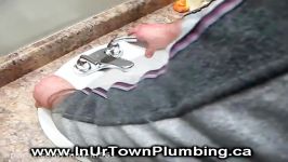 Vancouver Plumber Shows How To Install a Ceramic Sink