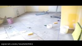 Watch This Ceramic Tile Kitchen Floor Professional Installation 23