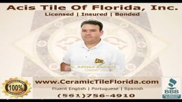 Demonstration  How to Install Ceramic Tile Floor