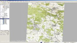 Correcting and merging raster topomaps files in QGIS