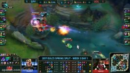 SPY vs UOL Highlights Game 3 EU LCS 2017 Spring W3D1 Splyce vs Unicorns Of Love