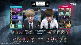 KDM vs LZ Highlights Game 2 LCK Spring W3D1 2017 Kongdoo Monster vs Longzhu Gaming