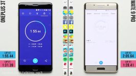 مقایسه سرعت OnePlus 3T Huawei Mate 9 Pro