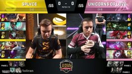 SPY vs UOL Highlights Game 1 EU LCS 2017 Spring W3D1 Splyce vs Unicorns Of Love