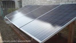 DIY سیستم پانل های خورشیدی من رفته 100٪ برق خورشیدی