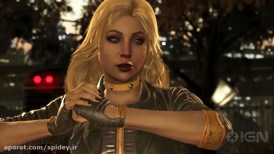 از Black Canary در Injustice 2 رونمایی شد 