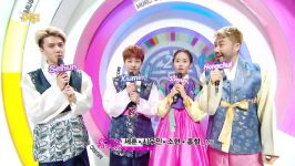 【TVPP】SehunXiuminEXO  Special MC w Hanbok 세훈시우민엑소  한복입고 엠씨 Show Music Core