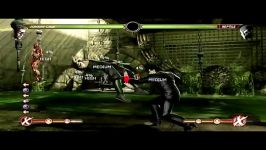 Johnny Cage Mid Screen Combo 12 Hits 1 Bar 42 Damage