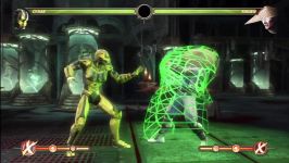 Cyrax Mid Screen Unbreakable Combo Reset With 3 Bars