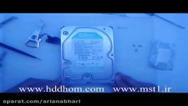 آموزش جراحی تعویض هد هارد وسترن برای بازیابی اطلاعات هارد Surgery hdd Western for data recovery