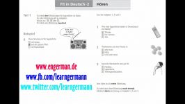 Zertifikat Deutsch A2  Start Deutsch A2  Modelltest 2