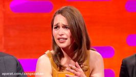 Emilia Clarke Talks About Game of Thrones Deaths  The Graham Norton Show