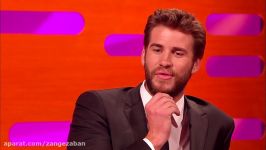 Liam Hemsworth Got Chest Kicked By Jean Claude Van Damme  The Graham Norton Show