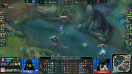 NV vs TL Highlights Game 1 NA LCS 2017 Spring W3D1 Team EnvyUs vs Team Liquid