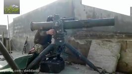 حمله جیش العزه موشک تاو به نیروهای سوری در شمال حماه