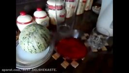 آشپزی اینجا تا آنجا  Desserts jelly melon دسر ژله طالبی