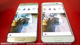 سرعت اینترنت Samsung Galaxy S7 Edge vs HTC 10
