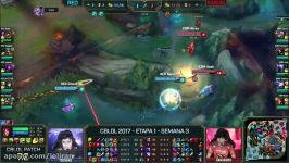 RED vs KBM Highlights Game 1 CBLOL Spring 2017 W3D1 RED Canids Club vs KaBuM e Sports