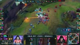 RED vs KBM Highlights Game 2 CBLOL Spring 2017 W3D1 RED Canids Club vs KaBuM e Sports