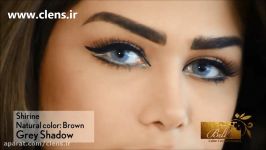 لنز رنگی بلا دیاموند Grey Shadow  سی لنز