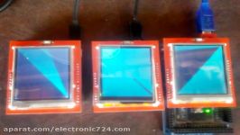 2.4 TFT LCD Touch Shield SPFD5408 Working 100 in Ardui