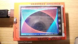 2.4 TFT LCD Touch Shield  Arduino Uno with