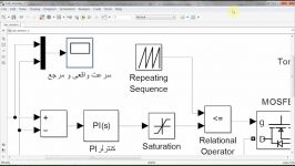 کنترل دور موتور DC به کمک درایو تغذیه چاپر