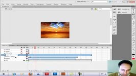 58 Adobe DreamWeaver  سعید طوفانی  آموزش طراحی وب  تعریف حرکت دوران در فلش