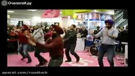 رقص هندی ازگل های هندی