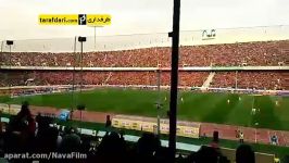 تشویق ایسلندی هواداران پرسپولیس در دیدار تراکتورسازی