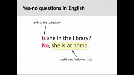 Yes no questions 5 Minute German Grammar