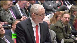 Corbyn and May debate Trump