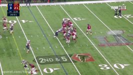 Taylor Gabriel Ankle Breaking Big Catch  Patriots vs. Falcons  Super Bowl LI Highlights