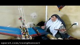 حاج سکینه 80 ساله ، بافنده پرانرژی نشاط ورزنه