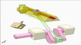 Slider crank mechanism for adjusting stroke position 2