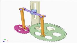 Gear and linkage mechanism 9a