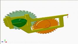 Cam and gear mechanism 9