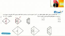 ریاضی ششم فصل پنجم مبحث مساحت دایره