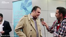 مصاحبه هومن برق نورد در سی پنجمین جشنواره فیلم فجر