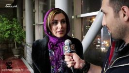 مصاحبه ماهچهره خلیلی در سی پنجمین جشنواره فیلم فجر