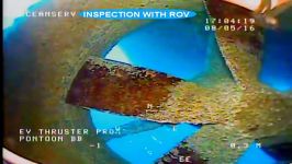 بازرسی غیر مخرب در زیر آب عمق 12 متر
