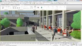 آموزش فارسی آخرین آپدیت های مکس 3ds Max 2017 Populate