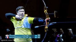 Oh Jin Hyek v JC Valladont – Recurve Mens Gold Final  Nîmes 2017