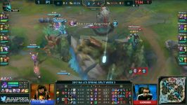 P1 vs TSM Highlights Game 3 NA LCS 2017 Spring W3D3 Phoenix1 vs Team SoloMid