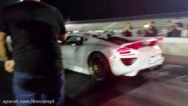 Porsche 918 Vs. LaFerrari at San Antonio Raceway