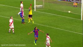 فوتبال زنان بارسلونا ۳ ۰ رایو وایکانو هایلایت 