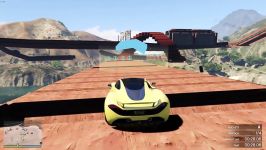 GTA 5 Epic Races  AWESOME BRIDGE LOOPS GTA V Online Funny Moments